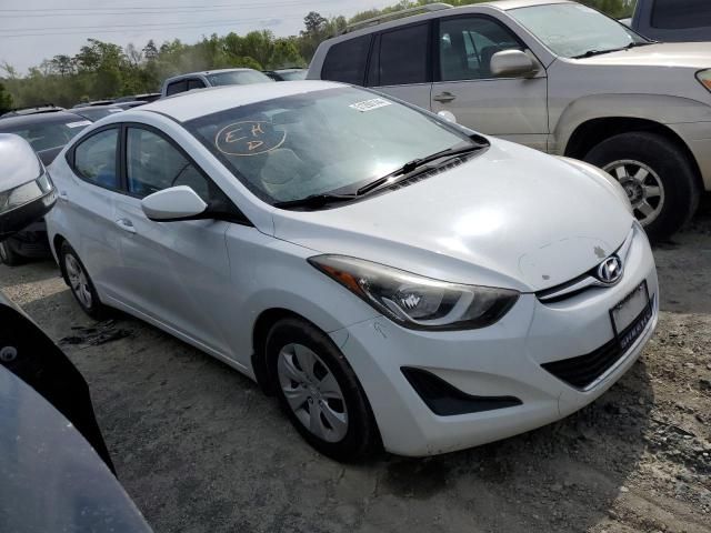 2016 Hyundai Elantra SE