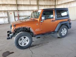 Jeep Wrangler Sport salvage cars for sale: 2011 Jeep Wrangler Sport