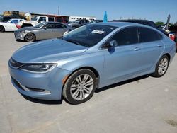 2015 Chrysler 200 Limited en venta en Grand Prairie, TX