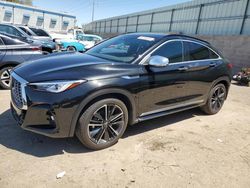 Salvage cars for sale from Copart Albuquerque, NM: 2022 Infiniti QX55 Luxe