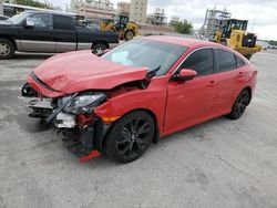 Vehiculos salvage en venta de Copart New Orleans, LA: 2019 Honda Civic Sport