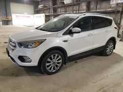 Salvage cars for sale from Copart Eldridge, IA: 2017 Ford Escape Titanium