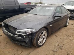 Salvage cars for sale from Copart Elgin, IL: 2015 BMW 535 I
