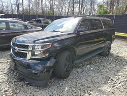 Chevrolet Suburban salvage cars for sale: 2017 Chevrolet Suburban K1500 LT