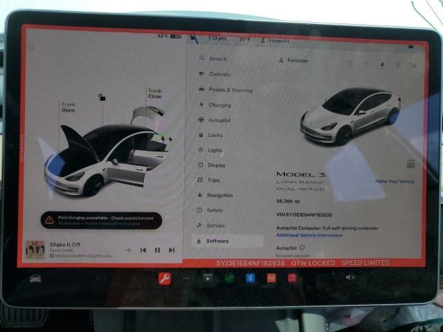 2022 Tesla Model 3