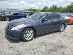 Salvage cars for sale from Copart Memphis, TN: 2010 Infiniti G37 Base