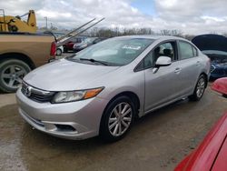 2012 Honda Civic EXL en venta en Louisville, KY