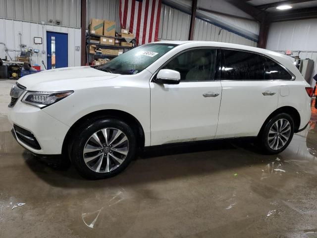 2016 Acura MDX Technology