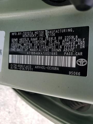 2007 Toyota Camry Hybrid