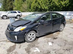 Salvage cars for sale from Copart Arlington, WA: 2014 Toyota Prius