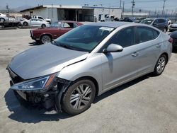 Salvage cars for sale from Copart Sun Valley, CA: 2020 Hyundai Elantra SEL