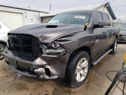 Salvage cars for sale from Copart Pekin, IL: 2014 Dodge RAM 1500 Sport
