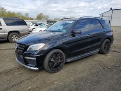 Mercedes-Benz salvage cars for sale: 2015 Mercedes-Benz ML 63 AMG