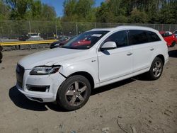 Audi q7 Premium Plus salvage cars for sale: 2015 Audi Q7 Premium Plus