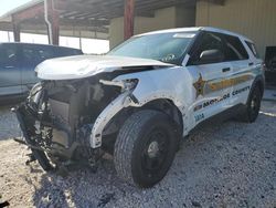 Salvage cars for sale from Copart Homestead, FL: 2021 Ford Explorer Police Interceptor
