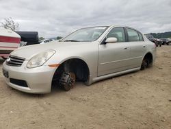 Salvage cars for sale from Copart San Martin, CA: 2006 Infiniti G35