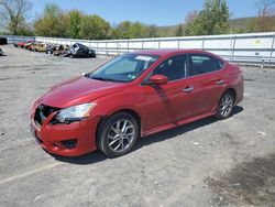 Salvage cars for sale from Copart Grantville, PA: 2013 Nissan Sentra S