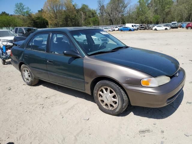 2002 Chevrolet GEO Prizm Base