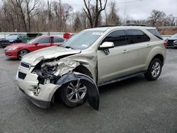 Vehiculos salvage en venta de Copart Albany, NY: 2015 Chevrolet Equinox LT