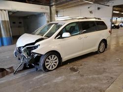 Toyota Vehiculos salvage en venta: 2017 Toyota Sienna XLE