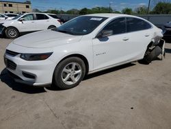 Chevrolet Malibu ls salvage cars for sale: 2017 Chevrolet Malibu LS