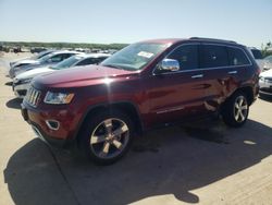 2016 Jeep Grand Cherokee Limited en venta en Grand Prairie, TX
