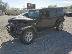 Vehiculos salvage en venta de Copart Wichita, KS: 2014 Jeep Wrangler Unlimited Sahara