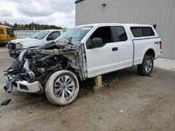 Ford f150 Super cab salvage cars for sale: 2018 Ford F150 Super Cab