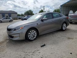 KIA Optima lx Vehiculos salvage en venta: 2016 KIA Optima LX