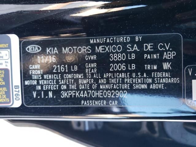 2017 KIA Forte LX