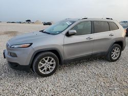Salvage cars for sale from Copart New Braunfels, TX: 2015 Jeep Cherokee Latitude
