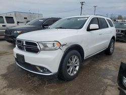 Salvage cars for sale from Copart Chicago Heights, IL: 2017 Dodge Durango SXT