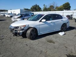 Vehiculos salvage en venta de Copart Vallejo, CA: 2017 Honda Accord Sport