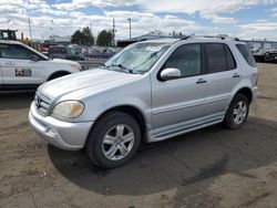 Mercedes-Benz M-Class salvage cars for sale: 2005 Mercedes-Benz ML 350