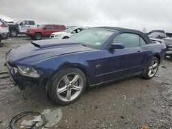 Ford salvage cars for sale: 2010 Ford Mustang GT