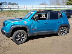 Salvage cars for sale from Copart Davison, MI: 2021 Jeep Renegade Trailhawk