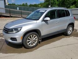 Salvage cars for sale from Copart Spartanburg, SC: 2017 Volkswagen Tiguan Wolfsburg