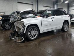 Jeep salvage cars for sale: 2022 Jeep Grand Cherokee Summit