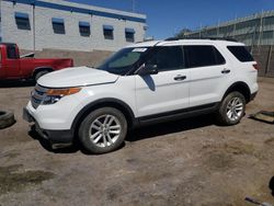 Salvage cars for sale from Copart Albuquerque, NM: 2015 Ford Explorer