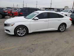 Honda Accord lx Vehiculos salvage en venta: 2020 Honda Accord LX