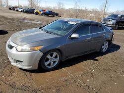 Salvage cars for sale from Copart Montreal Est, QC: 2009 Acura TSX