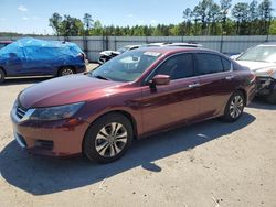 Honda Accord LX salvage cars for sale: 2015 Honda Accord LX