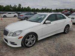 Mercedes-Benz e 350 salvage cars for sale: 2013 Mercedes-Benz E 350