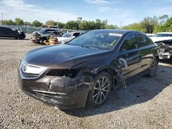 Acura salvage cars for sale: 2015 Acura TLX