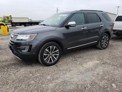 2017 Ford Explorer Platinum en venta en Temple, TX