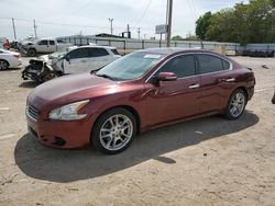 Salvage cars for sale from Copart Oklahoma City, OK: 2010 Nissan Maxima S
