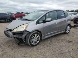 Honda salvage cars for sale: 2010 Honda FIT Sport