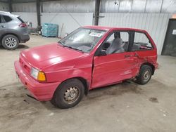 Ford salvage cars for sale: 1991 Ford Festiva GL