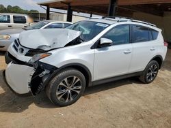 Salvage cars for sale from Copart Tanner, AL: 2015 Toyota Rav4 Limited