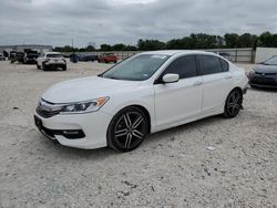 2016 Honda Accord Sport en venta en New Braunfels, TX